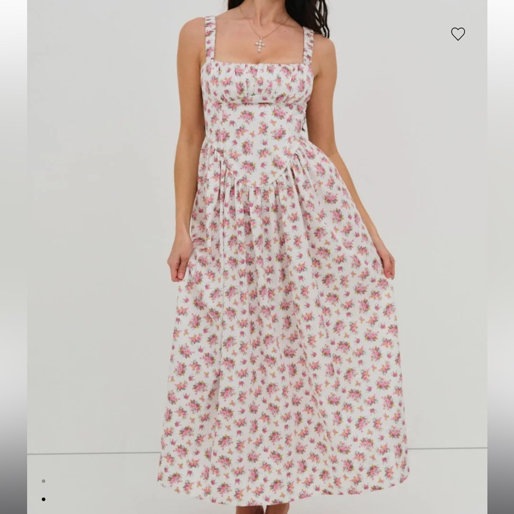 For Love and Lemons Etienne Midi Dress